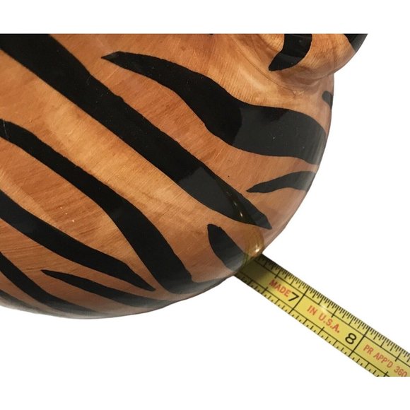 Seymour Mann Ceramic Safari Pitcher, Tiger Design signed - Picture 5 of 6